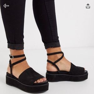 ASOS Platform Sandals - Never Worn
